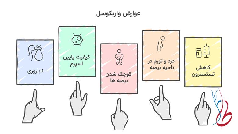 آیا واریکوسل باعث مرگ میشود؟ عوارض واریکوسل چیست؟ 3 عوارض واریکوسل
