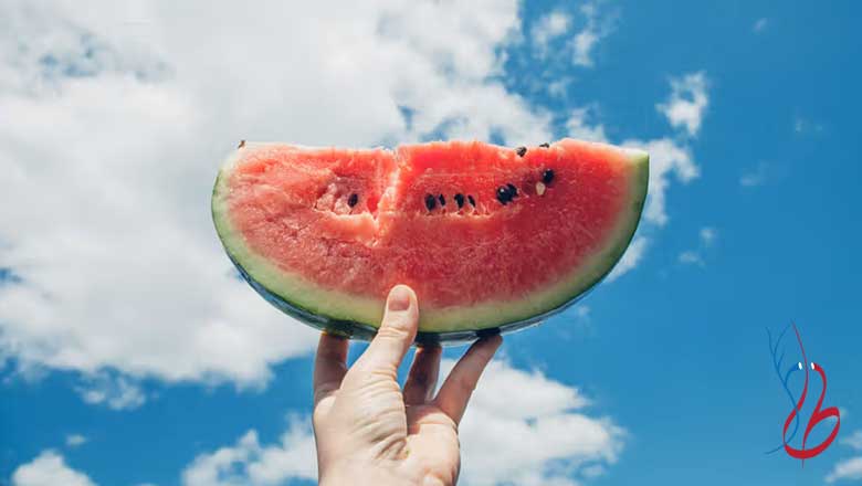 قویترین باز کننده عروق گیاهی (گیاه، میوه و دمنوش برای گردش خون) 8 هندوانه
